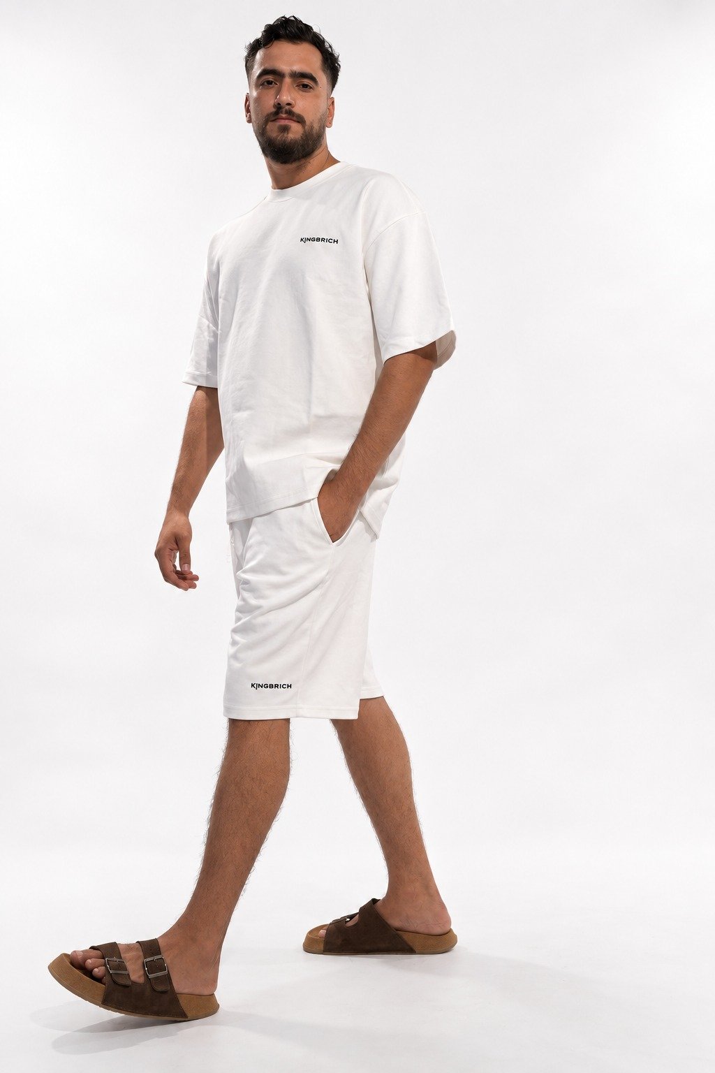 Polo Maille Motif Ondulé Coupe Premium
