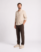 Chemise Homme Casual Chic à Col Boutonné