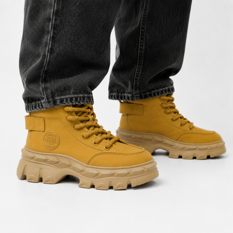 Bottines Homme Urban Premium – Semelle Oversize