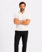 Polo Homme Col Ouvert – Coupe Décontractée