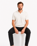 Polo Homme Col Ouvert – Coupe Décontractée