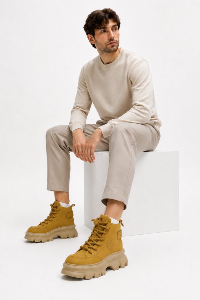 Bottines Homme Urban Premium – Semelle Oversize