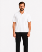 Polo Homme Col Ouvert – Coupe Décontractée